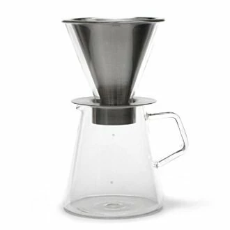 Kinto Carat Coffee Dripper & Pot - Kinto 3 Kinto Carat Coffee Dripper & Pot - Kinto
