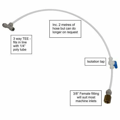 Domestic Tee Kit For Plumbed Coffee Machines 3 Domestic Tee Kit For Plumbed Coffee Machines