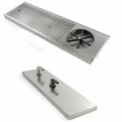 Espresso Parts Milk Jug Rinser, Bench Top, Long Drain Tray