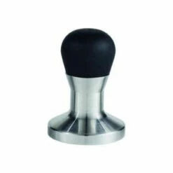 Rattleware Coffee Tamper, 58mm Flat Stainless, Small Round