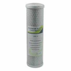 Replacement Water Filter, 10" X 2.5", 10 Micron, Carbon
