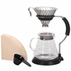 Hario V60 Pour Over Set - Metal