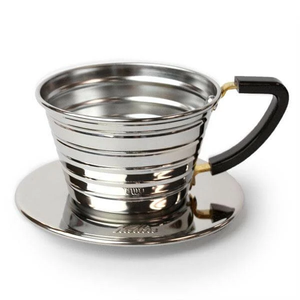Kalita Stainless Wave Dripper 155 3 Kalita Stainless Wave Dripper 155