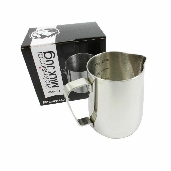 Rhino Professional Milk Jug 12oz - 360ml 3 Rhino Professional Milk Jug 12oz - 360ml